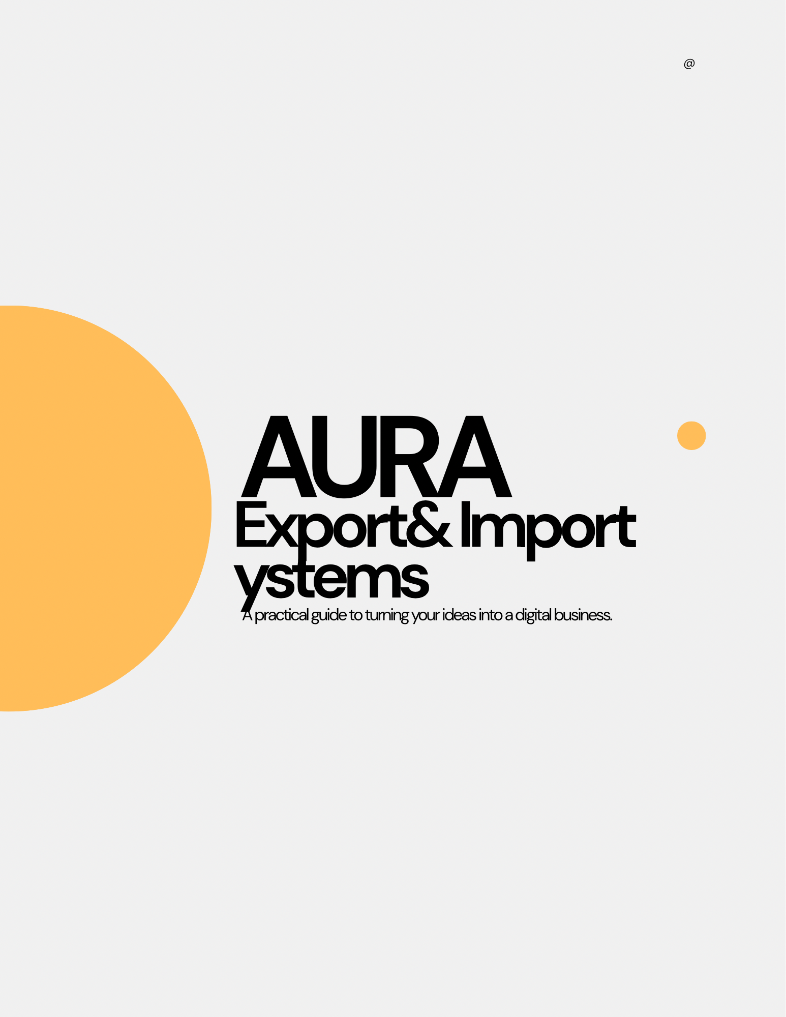 AURA Export & Import System (Logistics)